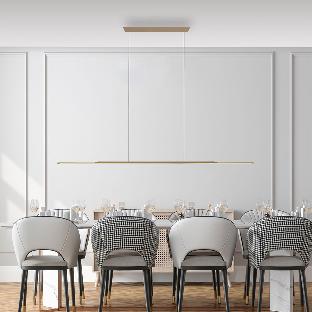 Neuhaus Pure Surface Serie: Minimalistisches Leuchtendesign mit nur 25 mm Bautiefe, klarer Linienführung und hochwertigem Aluminiumprofil. Pure Surface Leuchte von Neuhaus mit 25 mm Bautiefe und geradlinigem Aluminiumdesign – schwebende Lichtlinie für effiziente und stilvolle Raumbeleuchtung.