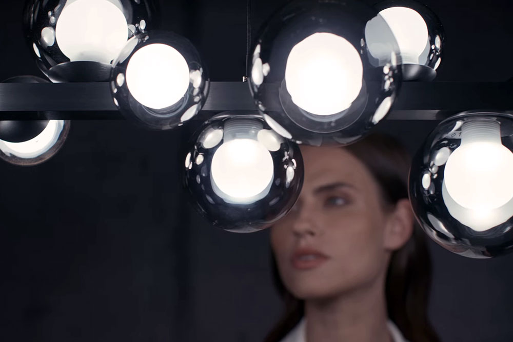 Moderne Designleuchte der Serie NeuhausPURE mit puristischer Formgebung und hochwertiger Oberfläche bei lampenonline.de.