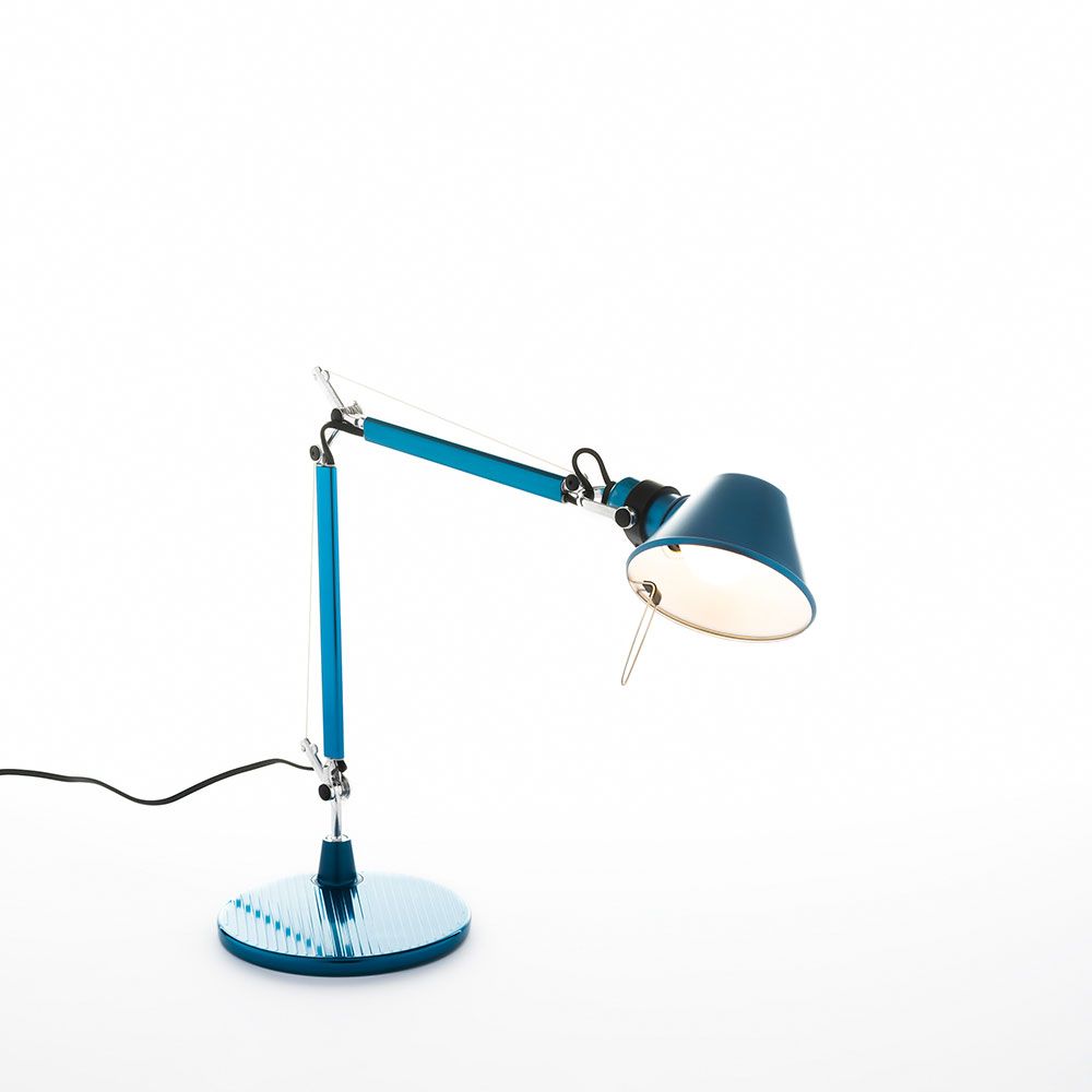 Artemide Blau - Schreibtischlampe Tolomeo - Aluminium - Designer Michele De Lucchi - Bild 3