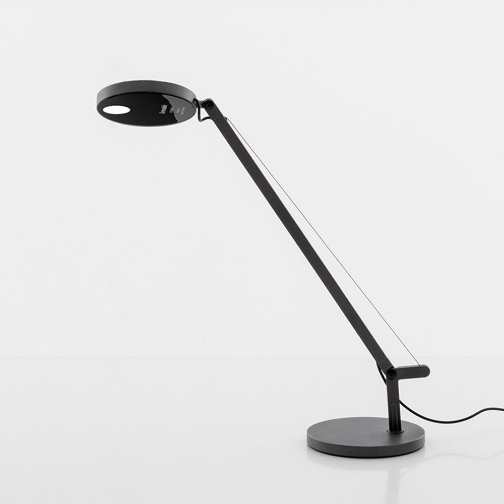 Artemide Licht Demetra Micro Tavolo Led-Tischleuchte-Anthrazitgrau-Mit Led (2700K)