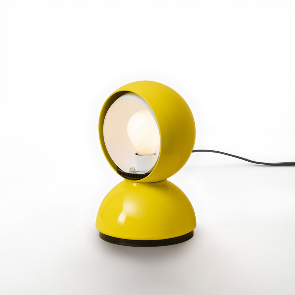 Artemide Gelb Eclisse Tischleuchte