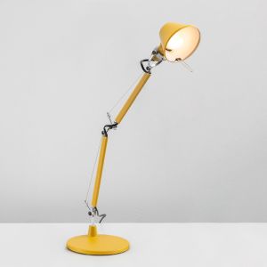 Artemide Tolomeo Micro Tavolo Tischleuchte mit Fuß Gelb matt +++ Retoure +++ bei lampenonline.de