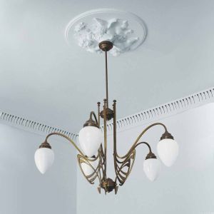 Berliner Messing Deckenkrone D266 bei lampenonline.de