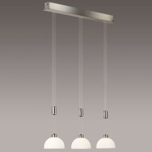 B+M Leuchten Moon II LED-Pendelleuchte, 3-flg 1000mm bei lampenonline.de