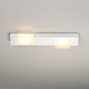 Bopp Leuchten Lamina LED-Deckenleuchte 2-flammig-Weiß-mit LED (2700K) bei lampenonline.de