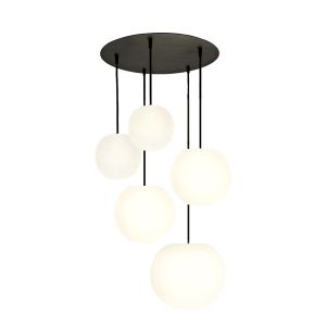 Casablanca Leuchten Acai 16/21/26 Rund Pendelleuchte 5-flammig bei lampenonline.de