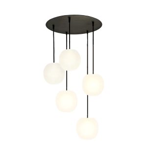 Casablanca Leuchten Acai 16 Rund Pendelleuchte 5-flammig bei lampenonline.de