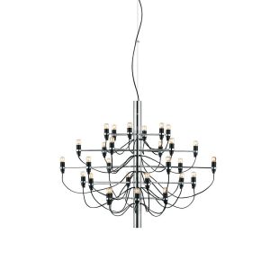 FLOS 2097/30 Kronleuchter Chrom-Leuchtmittel Birne klar +++ Musterleuchte +++ bei lampenonline.de