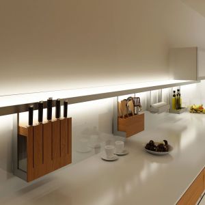 GERA Leuchten Lichtreling mit Glasablage 1200 bei lampenonline.de