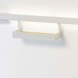 GERA Leuchten Ablage kurz mit Holz für Lichtreling mit Glasablage bei lampenonline.de