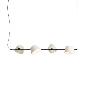 Marset Tam Tam 4 Pendelleuchte 4-flammig Perlweiß +++ Rückläufer +++ bei lampenonline.de