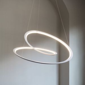 Nemo Kepler LED-Pendelleuchte Weiß Uplight 2700K +++ Musterleuchte +++ bei lampenonline.de