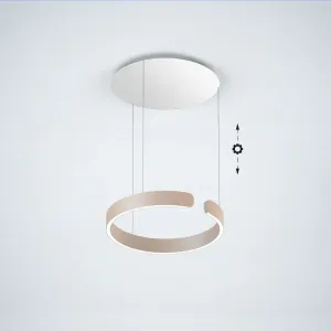 Occhio Mito sospeso 40 move up LED-Pendelleuchte Gold matt Wide +++ Musterleuchte +++ bei lampenonline.de