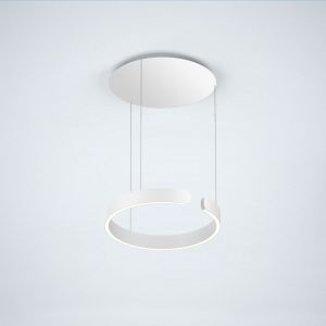 Occhio Mito Sospeso 40 up LED-Pendelleuchte Weiß matt variabel Wide mit Occhio air mit LED (2700K - 4000K) +++ Rückläufer +++ bei lampenonline.de