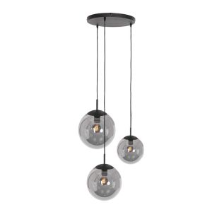 Steinhauer Bollique 3123 Pendelleuchte 3-flammig rund bei lampenonline.de