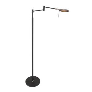 Steinhauer Turound LED-Leseleuchte mit Gelenkarm Schwarz-mit LED (2700K) +++ Abverkauf +++ bei lampenonline.de