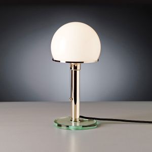 Tecnolumen Wagenfeld WG 25 GL Tischleuchte bei lampenonline.de