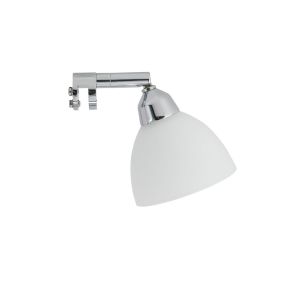 Top Light Glasslight Iglo Fix Spiegelklemmleuchte Chrom Glas Weiß +++ Rückläufer +++ bei lampenonline.de