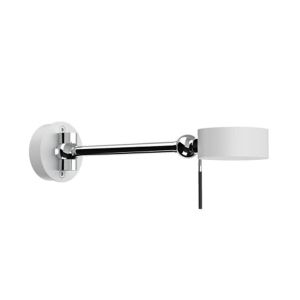 Top Light Puk Mini Hotel Wandleuchte Weiß matt/Chrom Armlänge 30 cm ohne Einsatz +++ Rückläufer +++ bei lampenonline.de