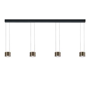 Bankamp Impulse flex 2293 LED-Pendelleuchte 4-flammig Bronze bei lampenonline.de