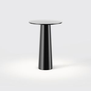 IP44 Lix Mini LED-Tischleuchte mit Akku Dark Chrome +++ Musterleuchte +++ bei lampenonline.de