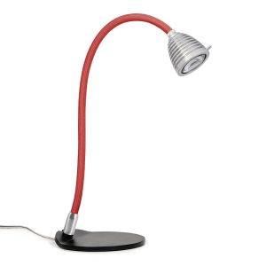 Less-n-more Athene Essentials LED-Tischleuchte Aluminium-Rot +++ Musterleuchte +++ bei lampenonline.de