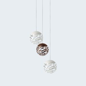 Lodes Kelly Cluster Sphere Sospensione LED-Pendelleuchte 3-flammig rund bei lampenonline.de