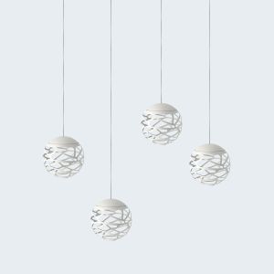 Lodes Kelly Cluster Sphere Sospensione LED-Pendelleuchte 4-flammig lang bei lampenonline.de