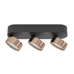 LUX-IT Swing 95 Round LED-Deckenstrahler 3-flammig bei lampenonline.de