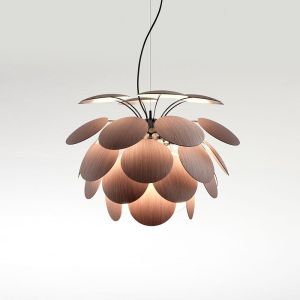 Marset Discocó Wood 68 Pendelleuchte bei lampenonline.de