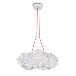 Slamp Veli Mini Trio Pendelleuchte-Couture/Kabel Rot bei lampenonline.de