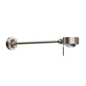 Top Light Puk Mini Hotel Wandleuchte Nickel matt-30 cm-Glas matt-Linse klar +++ Rückläufer +++ bei lampenonline.de