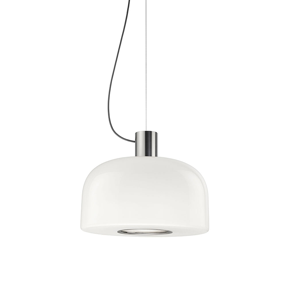 Flos Bellhop Glass S2 Pendelleuchte Aluminium glänzend - Bild 2