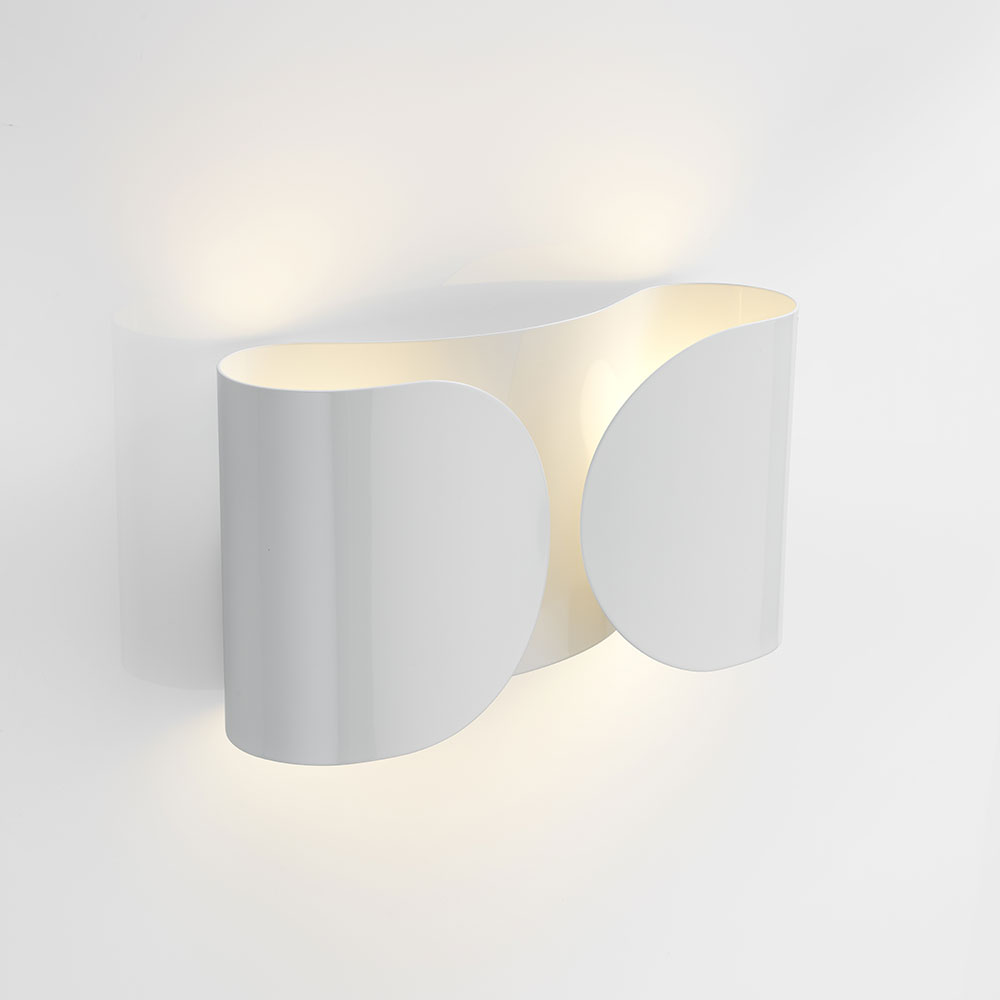 Flos Licht/Schwarz - Wandleuchte Foglio - Weiß - Stahl - Designer Tobia Scarpa - Bild 3