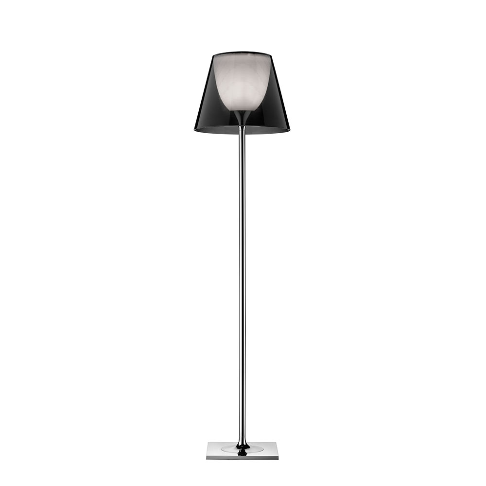 Flos Licht/Bronze Ktribe F2 Stehleuchte-Rauchgrau