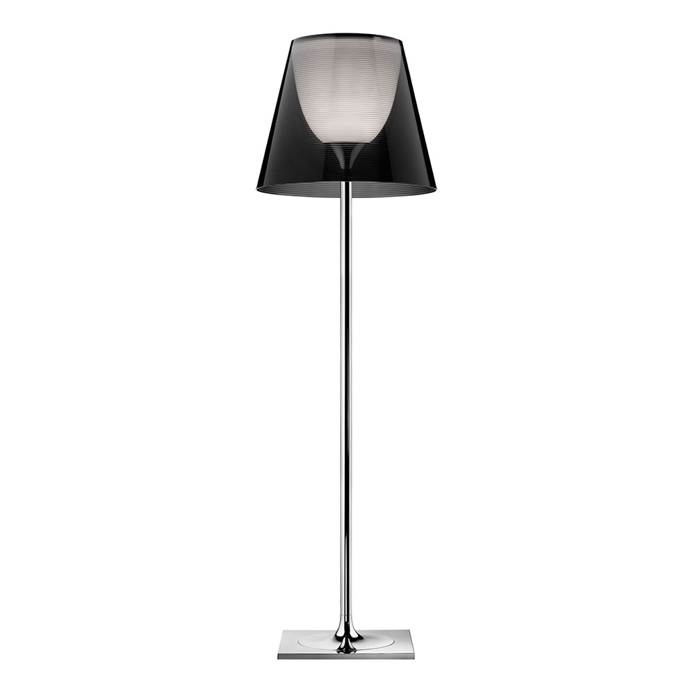Flos Licht/Bronze Ktribe F3 Stehleuchte-Rauchgrau