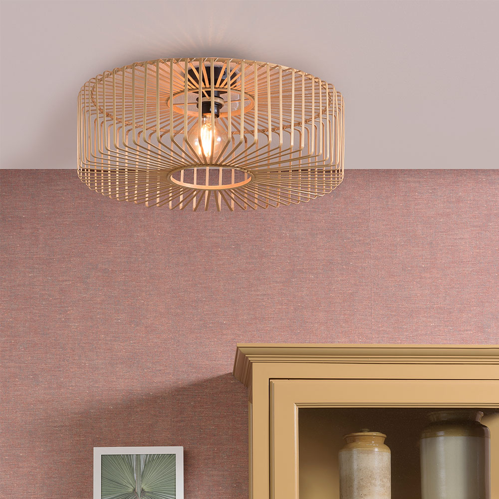 Good&Mojo Beige Deckenleuchte Cango - Bild 4