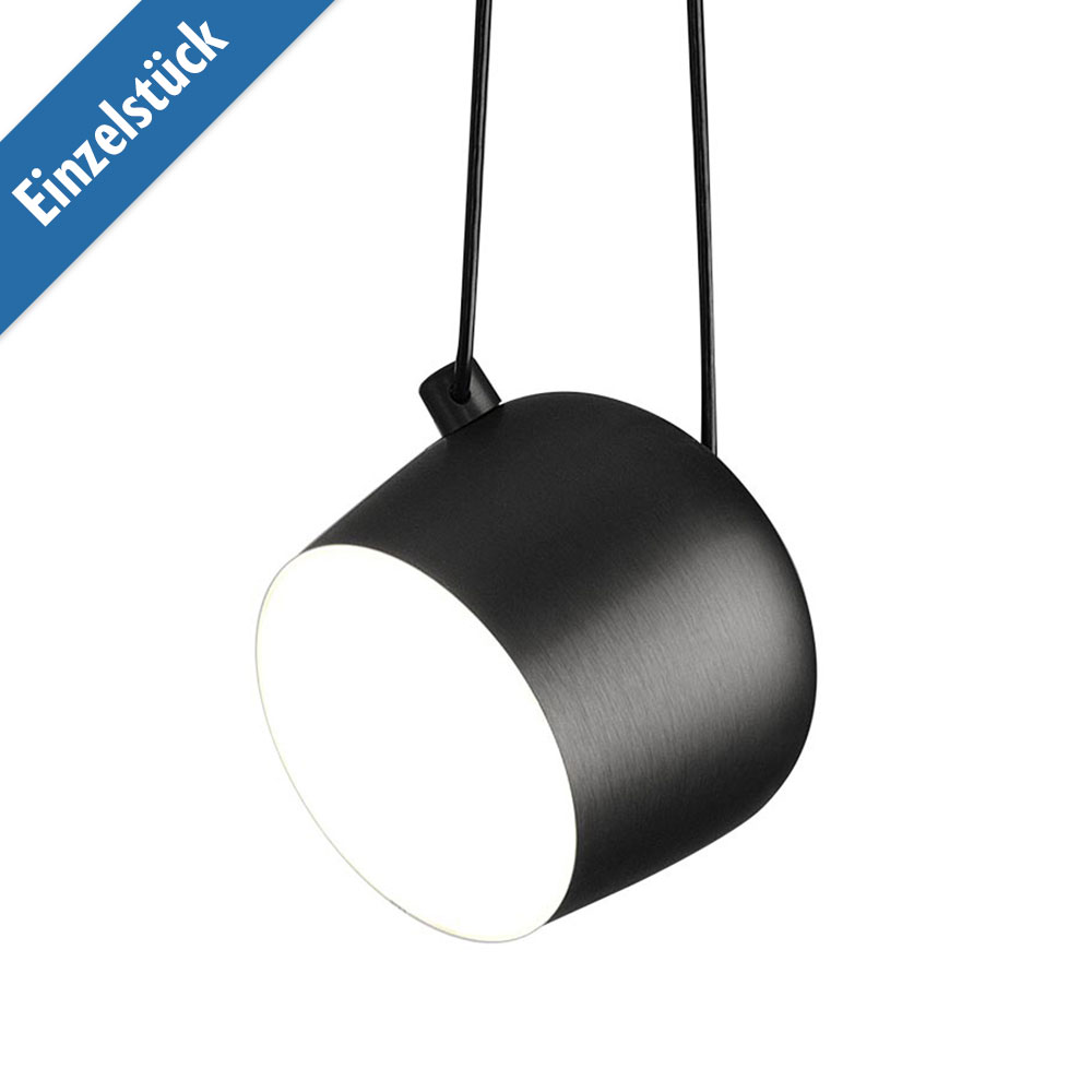 Flos Schwarz Led-Pendelleuchte Aim