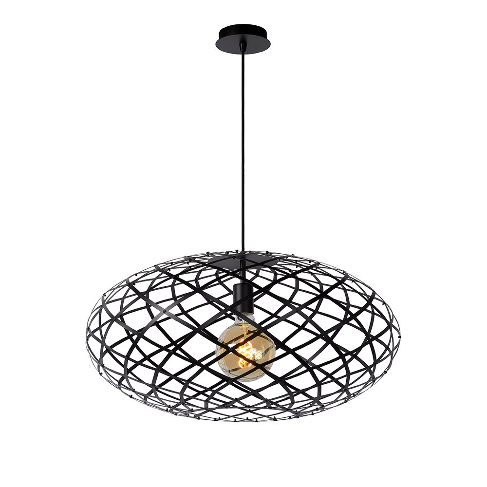 Lucide Schwarz Wolfram 65 Pendelleuchte