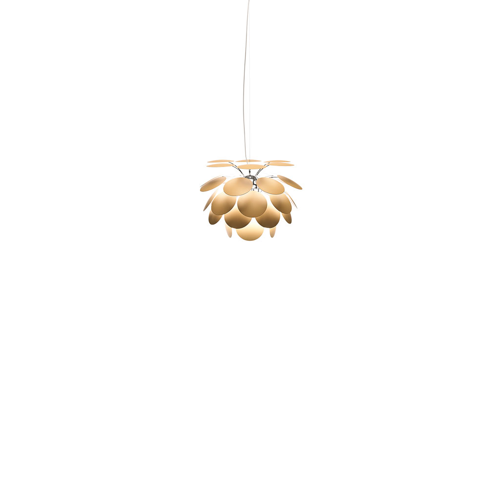 Marset Beige Discocó 35 Pendelleuchte- Matt