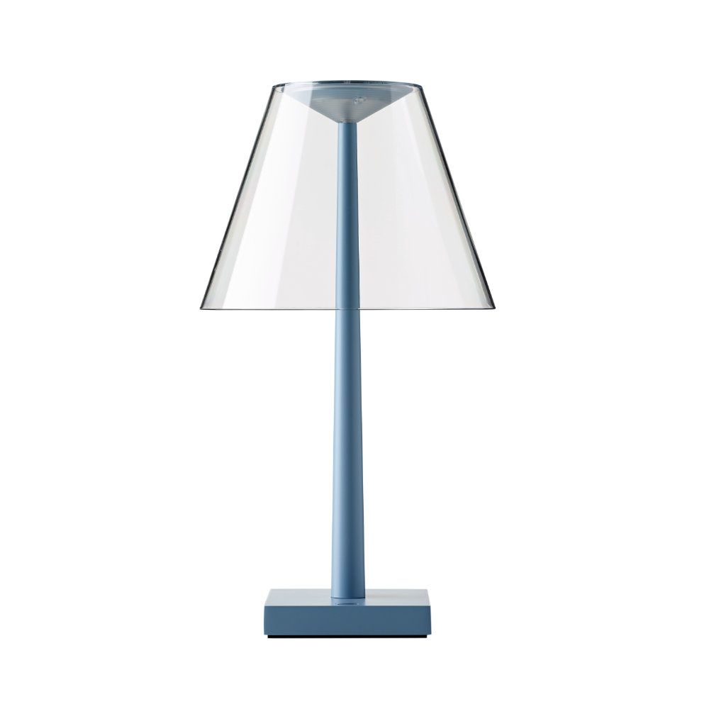 Rotaliana Licht Dina+ Led-Tischleuchte Mit Akku-Hellblau-Mit Led (2700K)