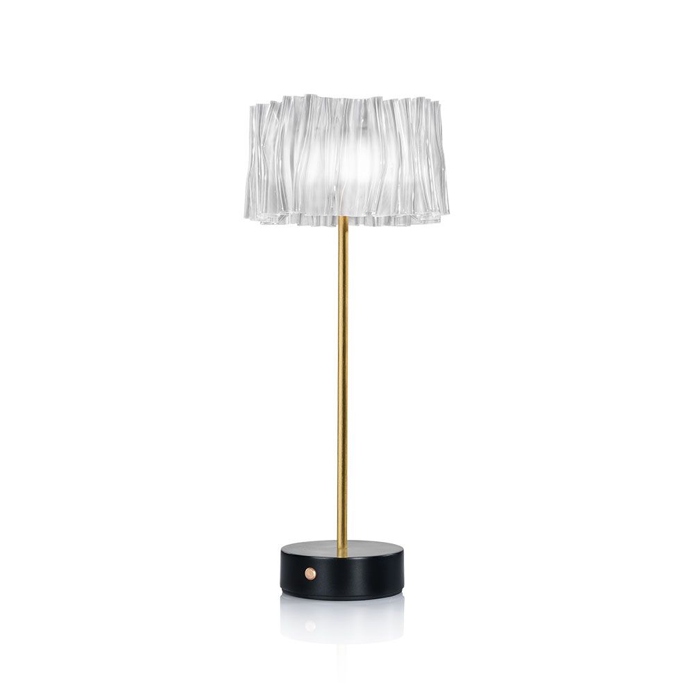 Slamp Schwarz Accordéon Battery Led-Tischleuchte-Mit Led (2700K)