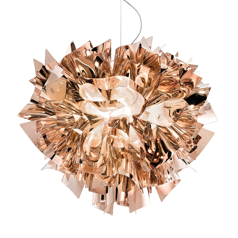 Slamp Veli Suspension Large Pendelleuchte-Kupfer-Transparent