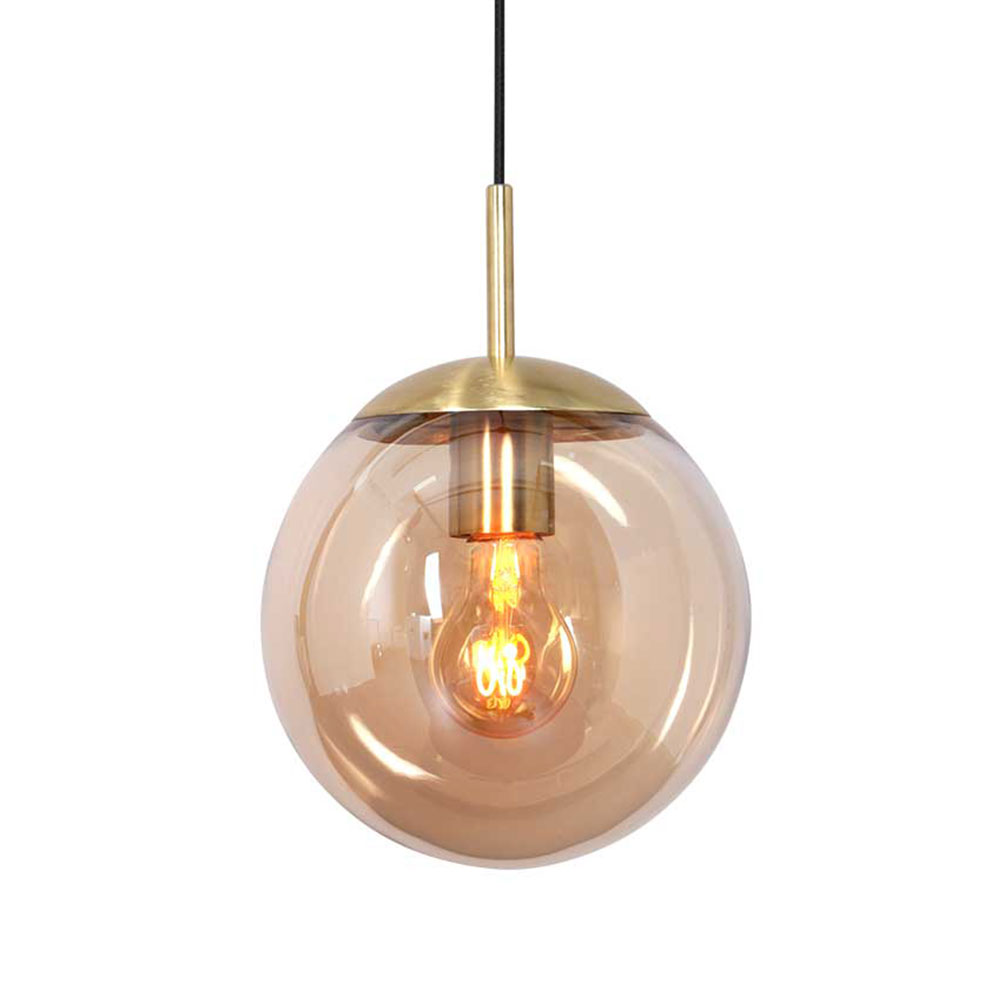 Pendelleuchte BOLLIQUE, E27, Ø 30 cm, messing - Bild 3