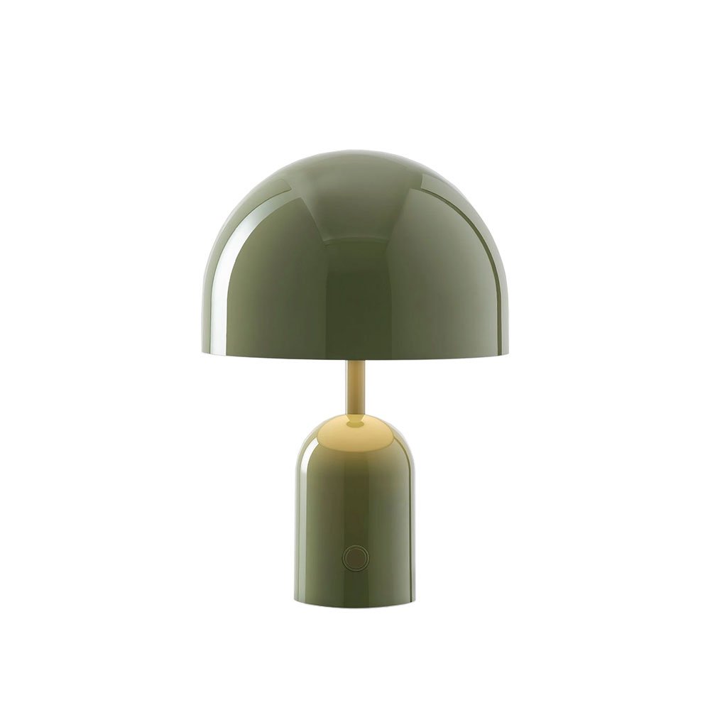 Tom Dixon Licht Bell Portable V2 Led-Akkuleuchte-Moos-Mit Led (2700K/3000K) - Bild 1