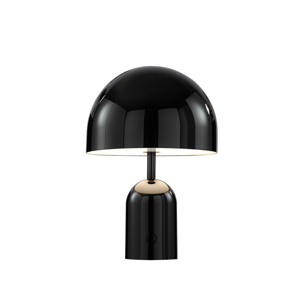 Tom Dixon Schwarz Bell Portable V2 Led-Akkuleuchte-Mit Led (2700K/3000K) - Bild 1