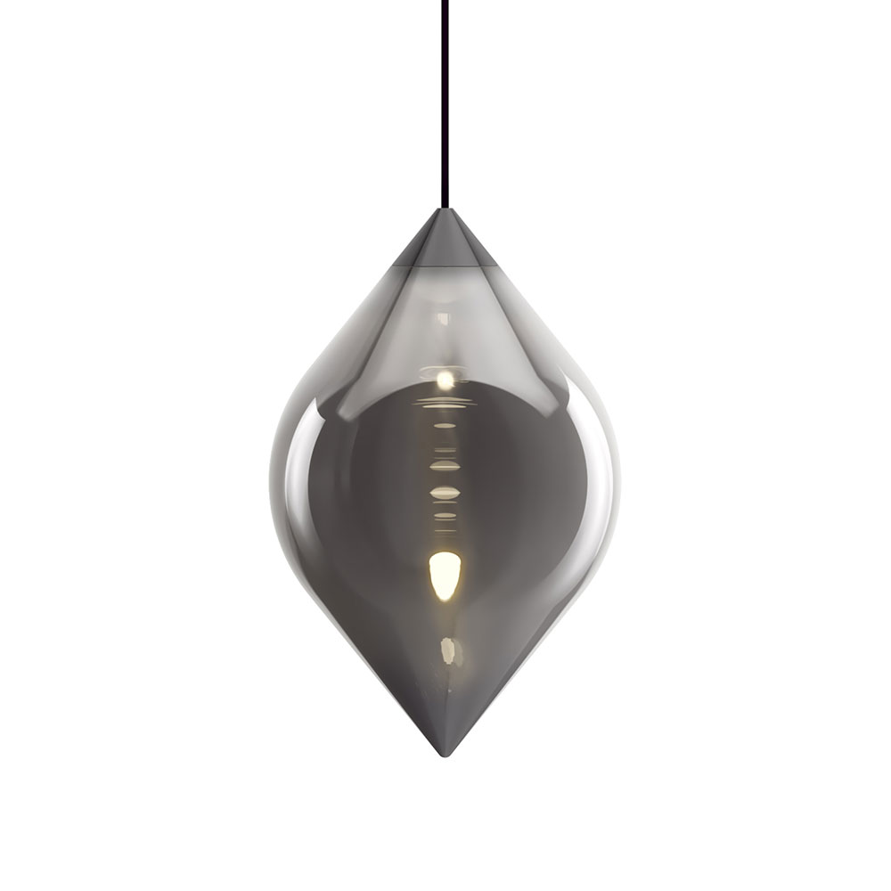 Tom Dixon Flare Top Pendant LED Pendelleuchte Silber - Bild 3