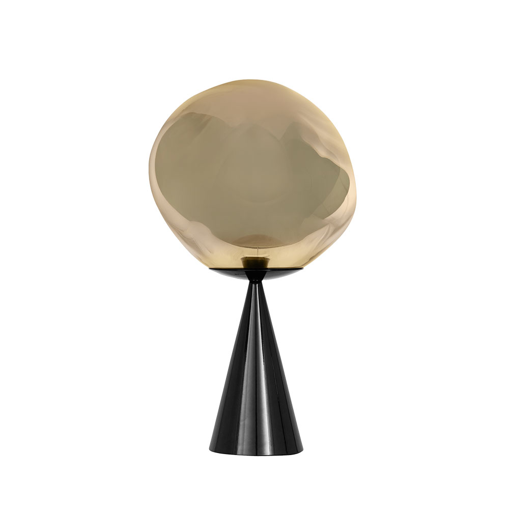 Tom Dixon Bronze Melt Cone Fat Table Led-Tischleuchte-Mit Led (3000K)