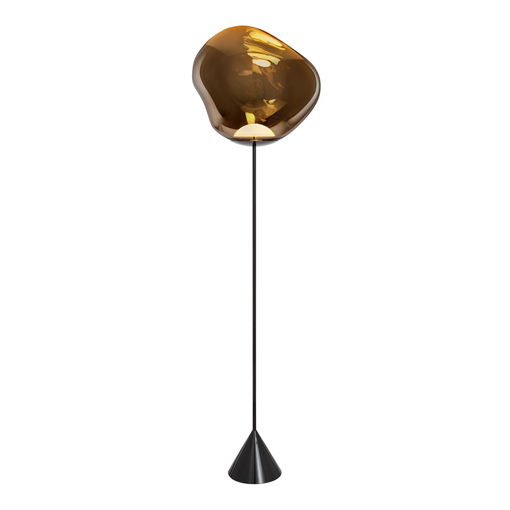 Tom Dixon Bronze Melt Cone Slim Led-Stehleuchte-Mit Led (3000K)