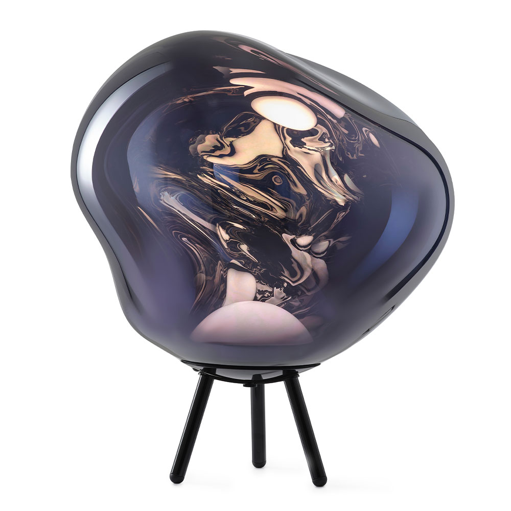 Tom Dixon Licht Melt Large Portable Led-Akkuleuchte-Rauch-Mit Led (3000K)